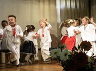 Folklórny program detí z MŠ Sebedražie